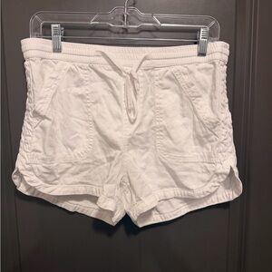 UNIONBAY White Drawstring Pull-On Athletic Shorts